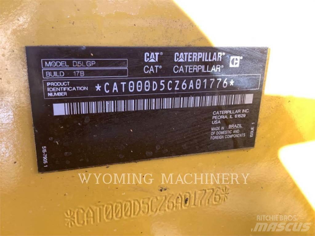 CAT D5 LGP Dozer cingolati