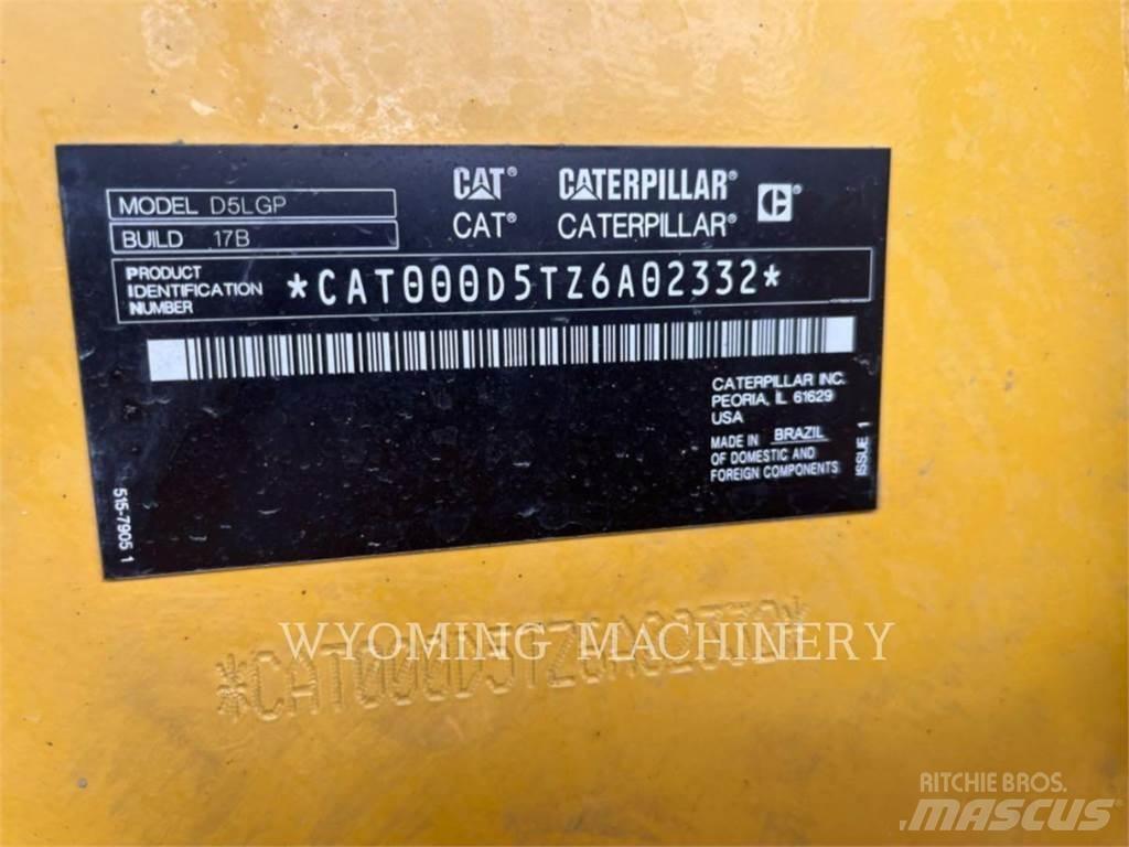 CAT D5 LGP Dozer cingolati