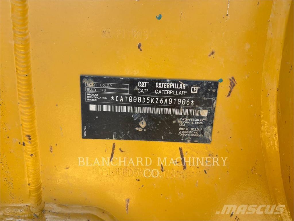 CAT D5 LGP Dozer cingolati