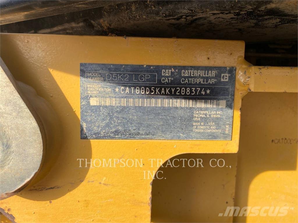 CAT D5K2 LGP Dozer cingolati