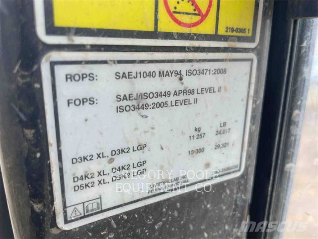 CAT D5K2LGP Dozer cingolati