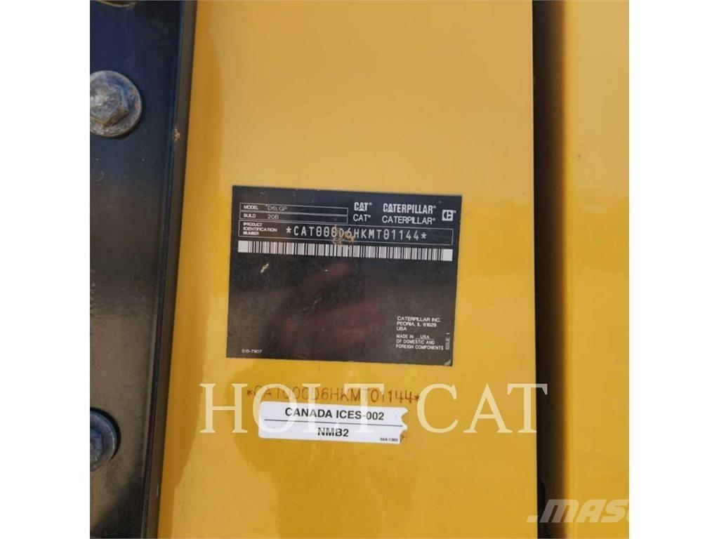 CAT D6 LGP Dozer cingolati