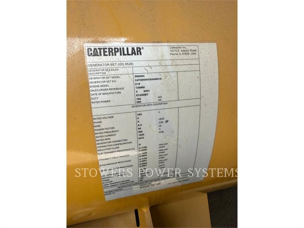 CAT D600GC Generatori diesel