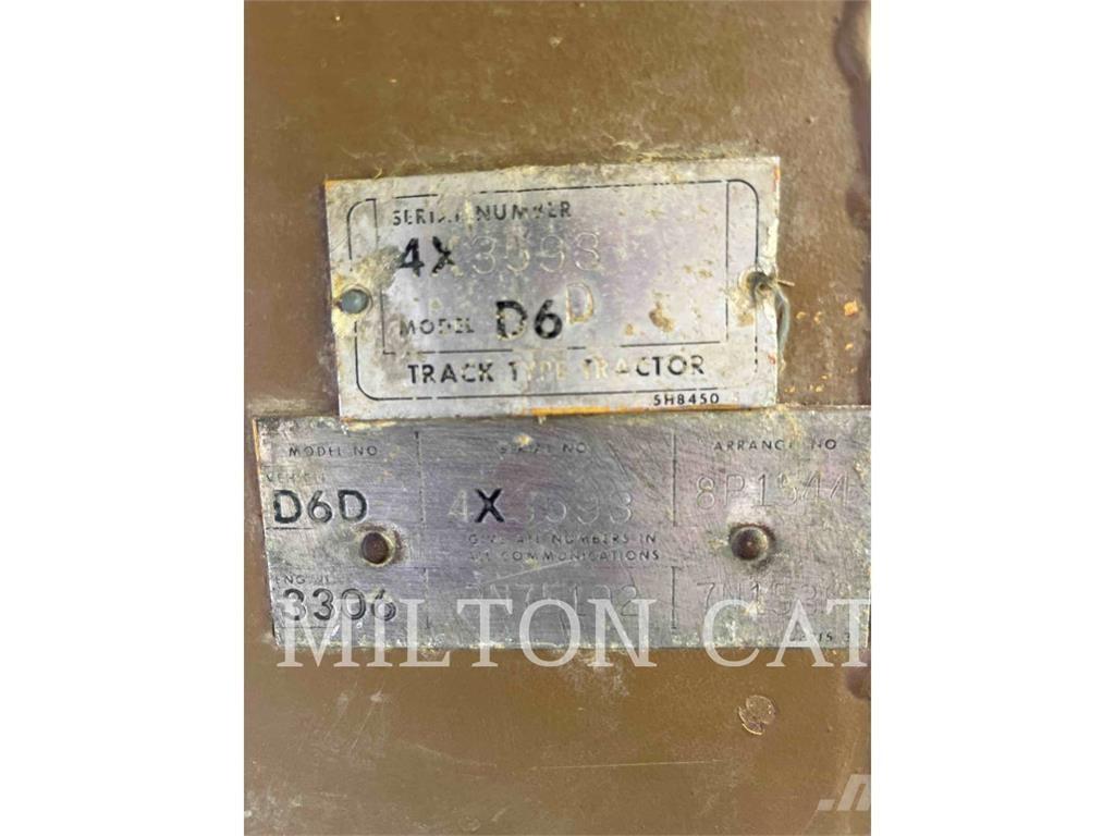 CAT D6D Dozer cingolati