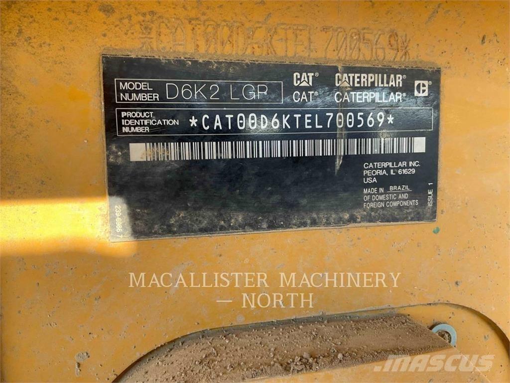 CAT D6K2LGP Dozer cingolati