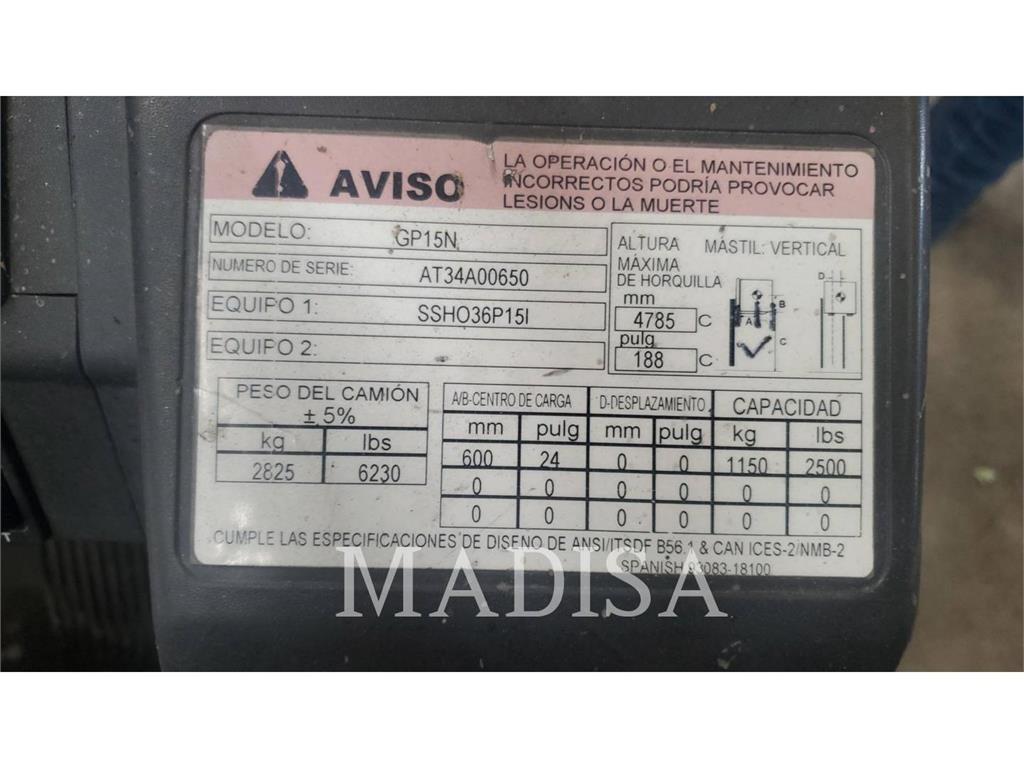 CAT GP15N5-LE Carrelli elevatori GPL