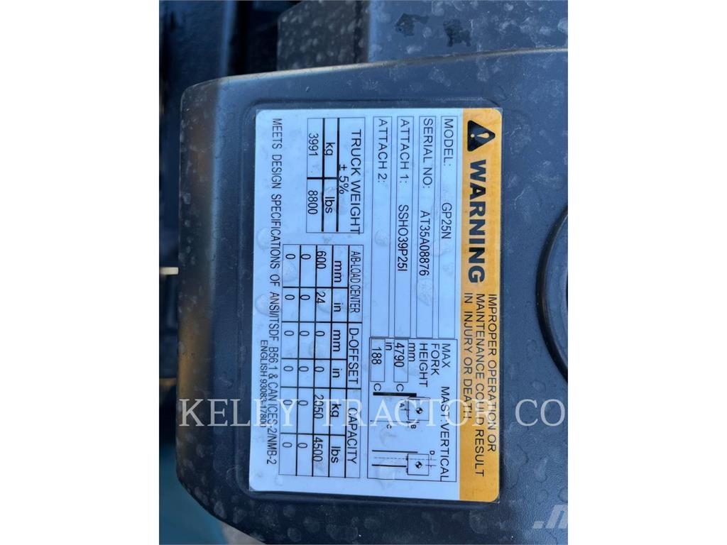 CAT GP25N Carrelli elevatori-Altro