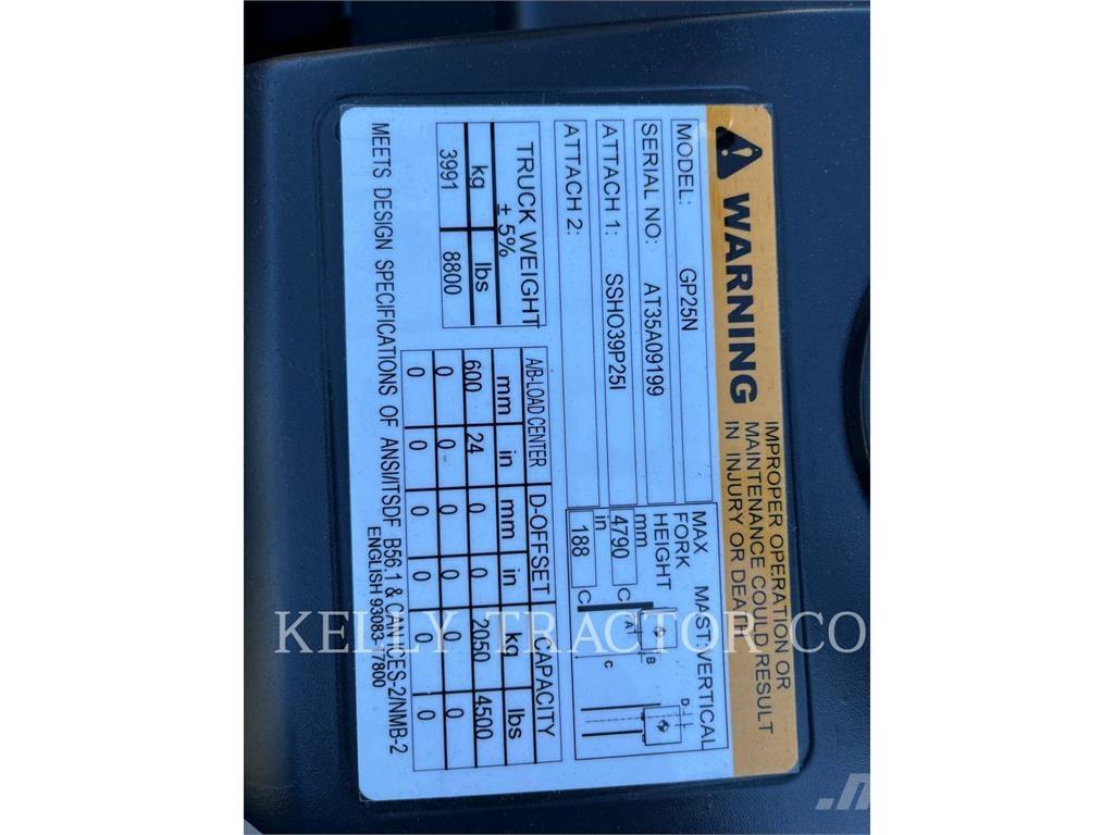 CAT GP25N Carrelli elevatori-Altro