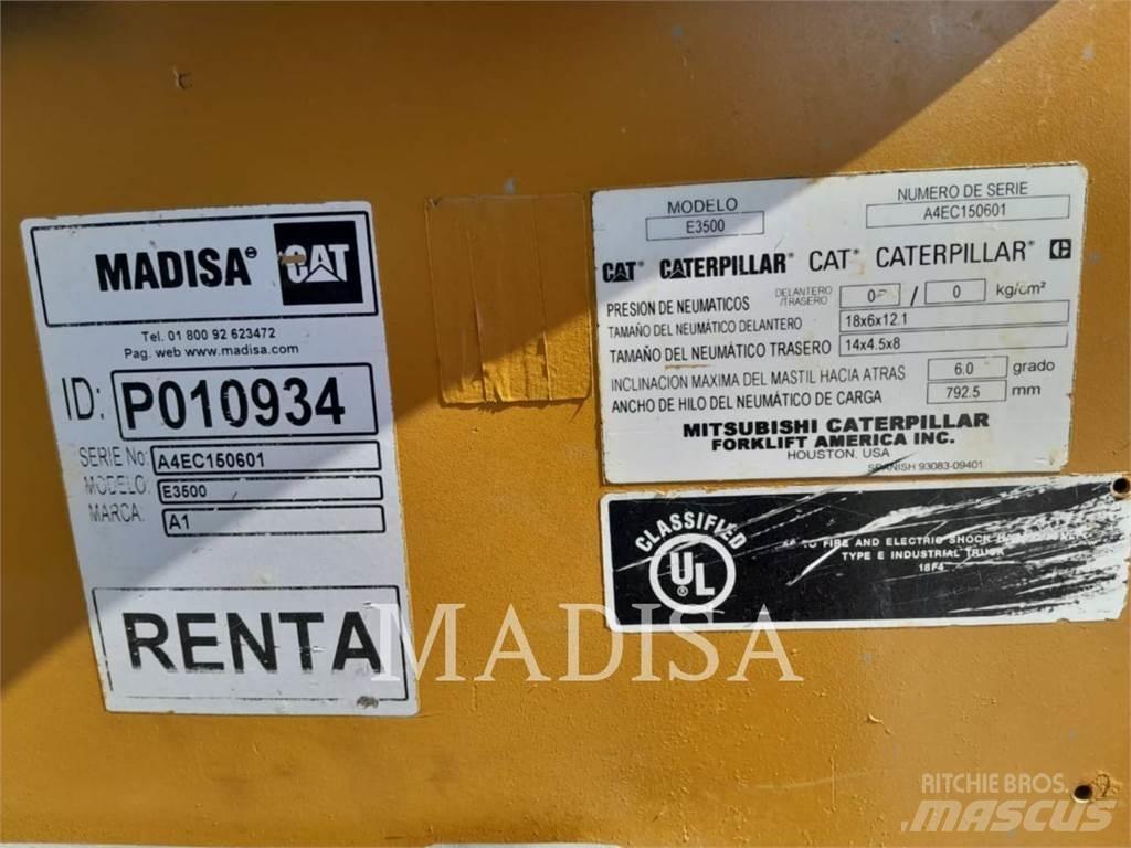 CAT LIFT TRUCKS E3500 Carrelli elevatori-Altro