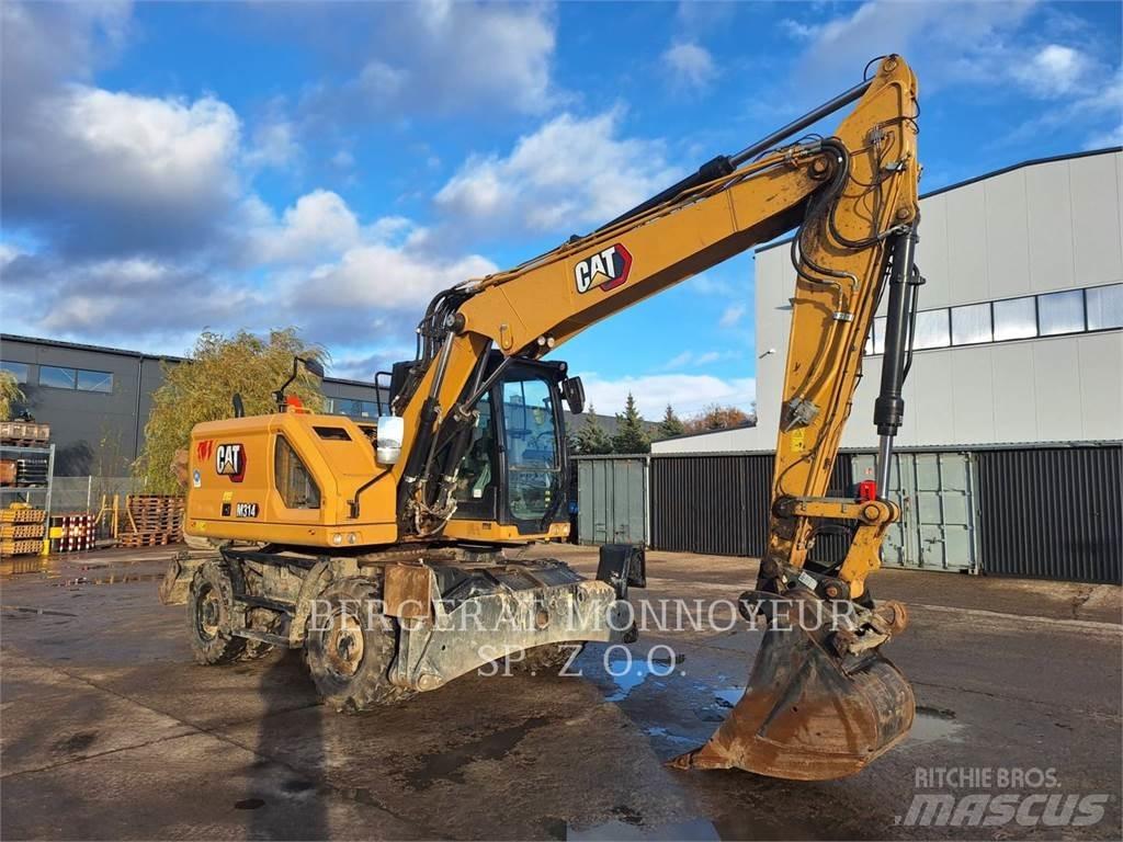 CAT M 314 Escavatori gommati