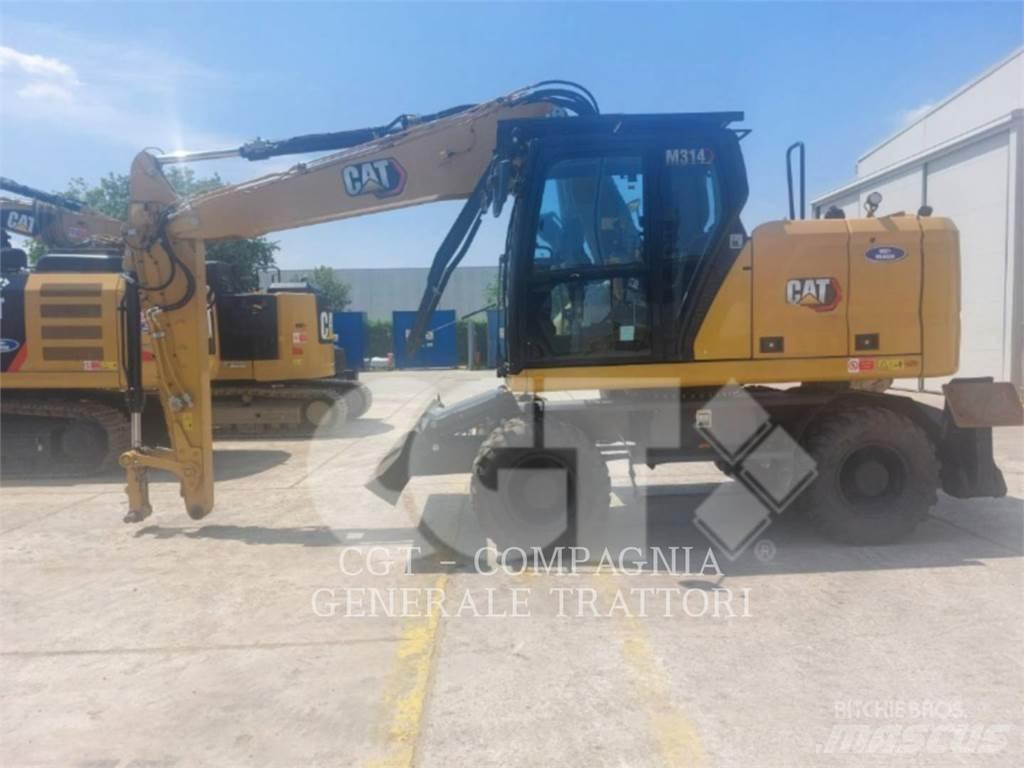 CAT M314 Escavatori gommati