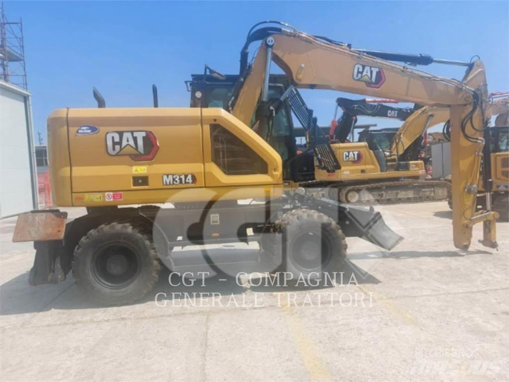 CAT M314 Escavatori gommati