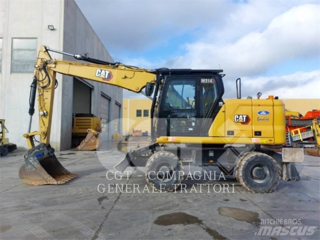 CAT M314 Escavatori gommati
