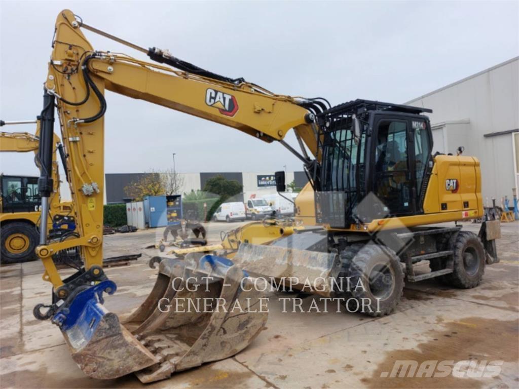 CAT M314 Escavatori gommati