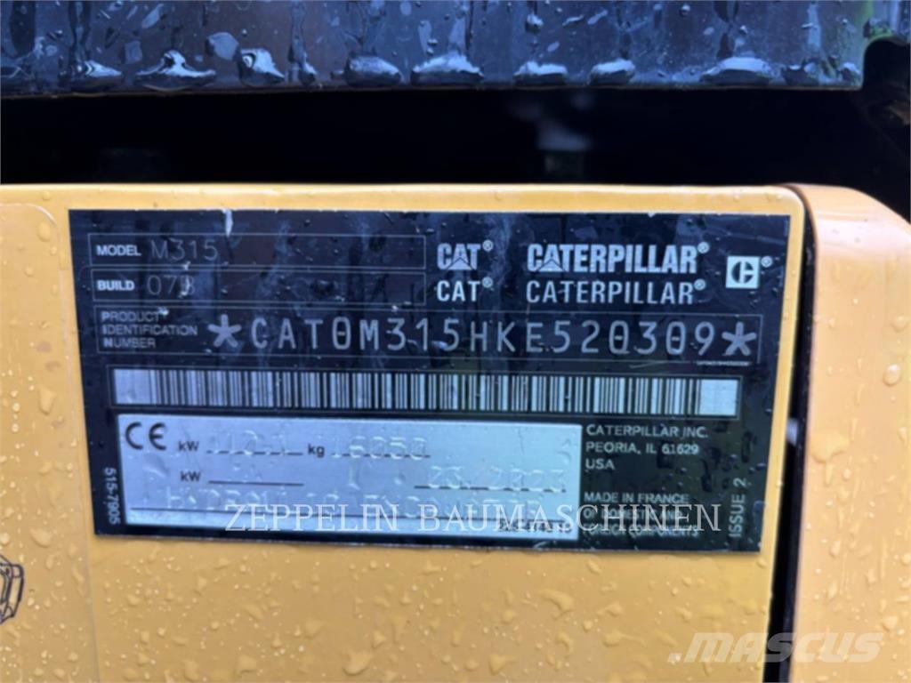CAT M315-07A Escavatori gommati