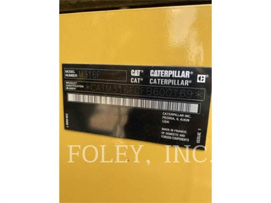 CAT M316F Escavatori gommati