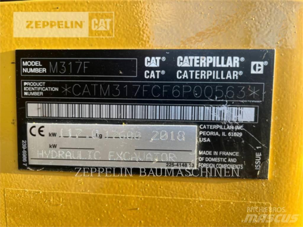 CAT M317F Escavatori gommati