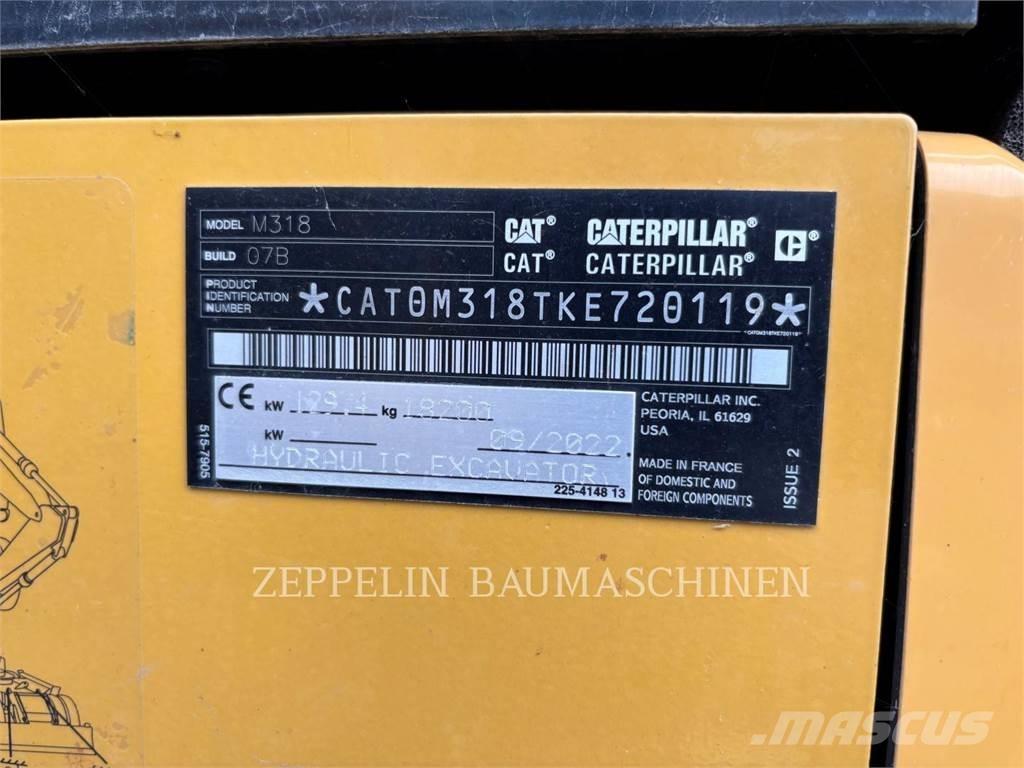 CAT M318-07A Escavatori gommati