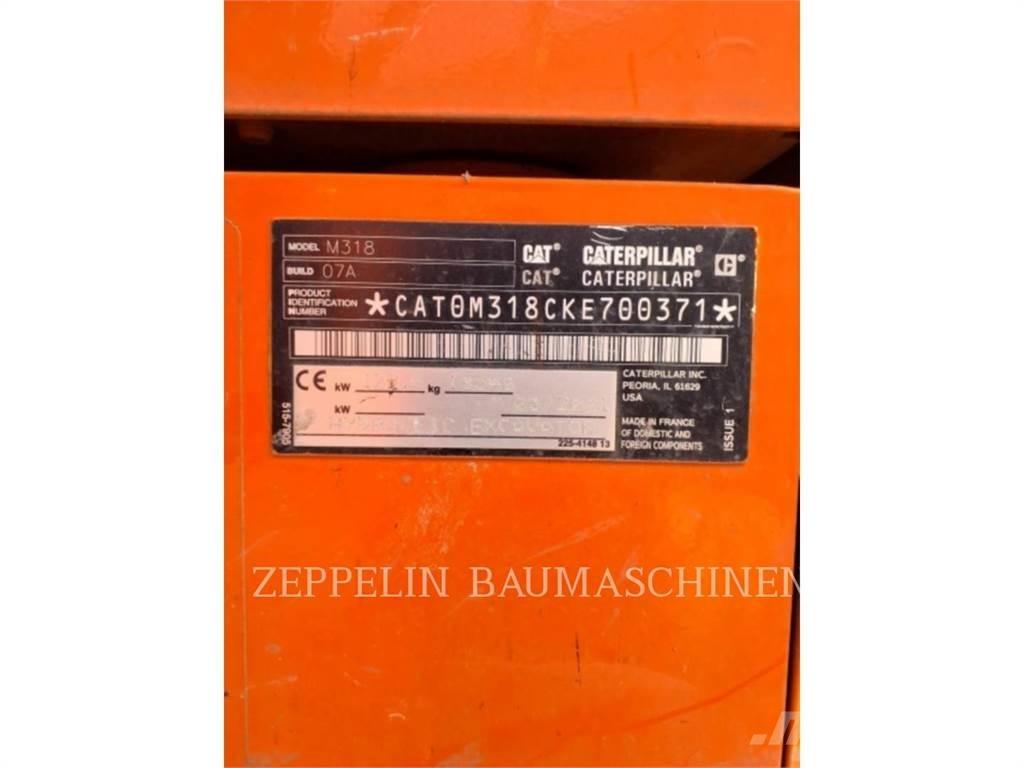 CAT M318-07A Escavatori gommati