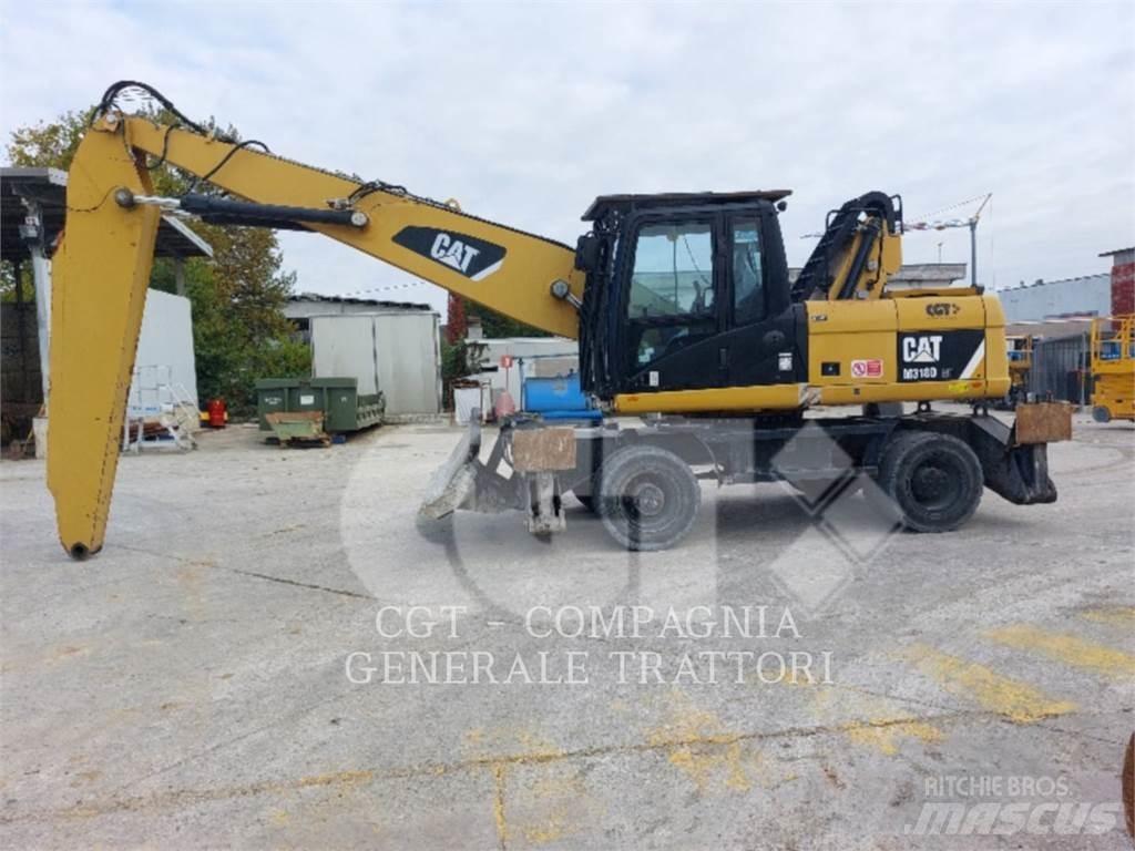 CAT M318D MH Escavatori gommati