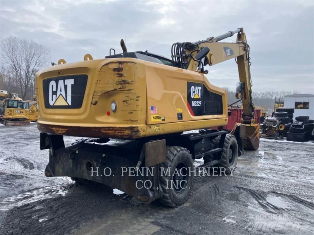 CAT M322F Escavatori gommati