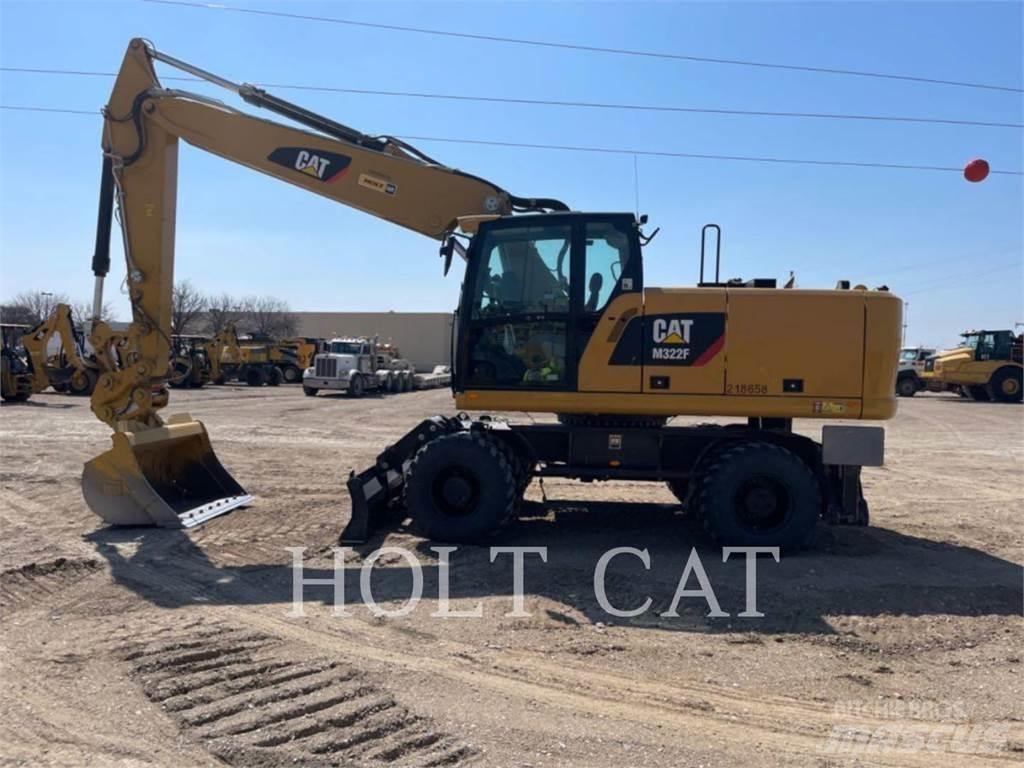 CAT M322F Escavatori gommati
