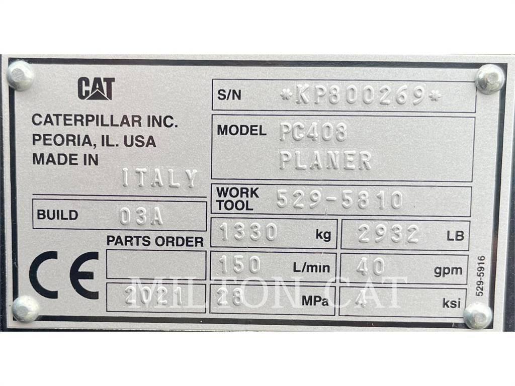 CAT PC408 COLD PLANER Livellatrici