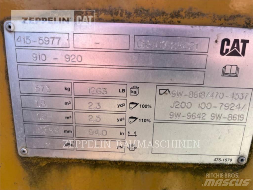 CAT SCHAUFEL CAT 918M Benne
