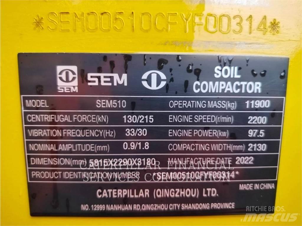 CAT SEM510 Rulli monotamburo