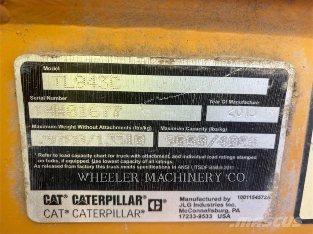 CAT TL943C CAB Sollevatori telescopici