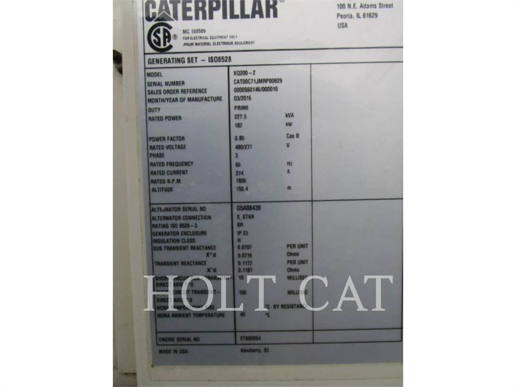 CAT XQ 200 Altri generatori