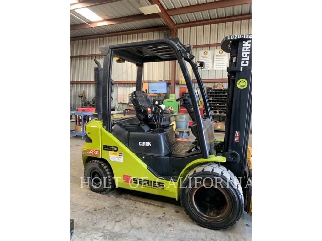 Clark S25D Carrelli elevatori diesel