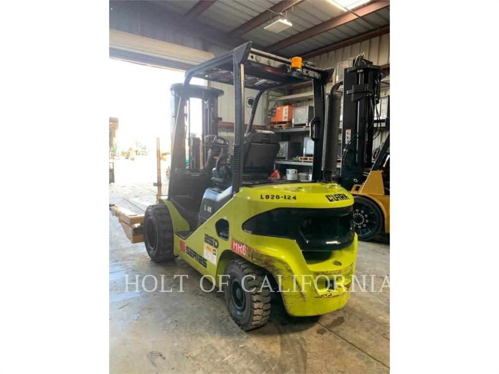 Clark S25D Carrelli elevatori diesel