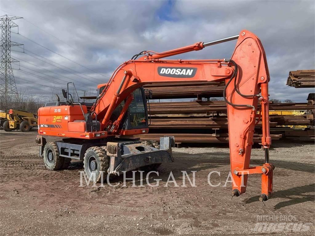Doosan DX190W Escavatori gommati