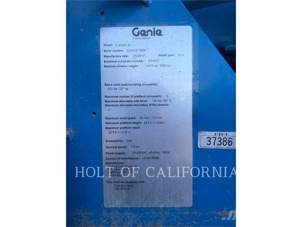 Genie BOOM Z30 Piattaforme a braccio articolato