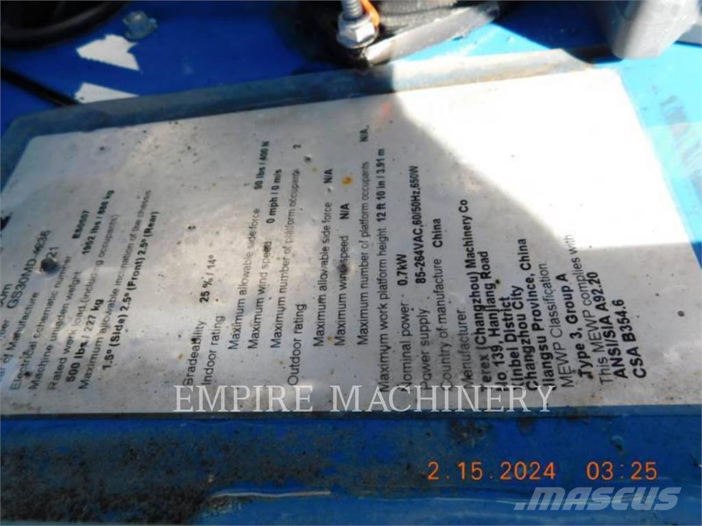 Genie GS1330 Piattaforme a braccio articolato