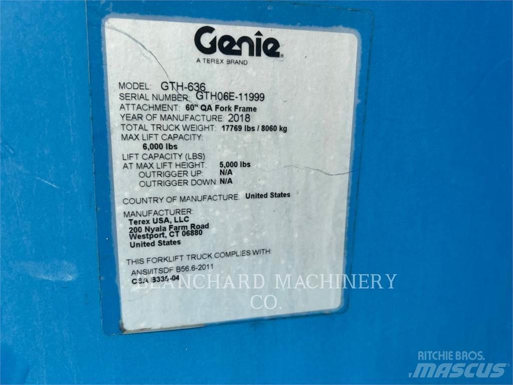 Genie GTH-636 Sollevatori telescopici