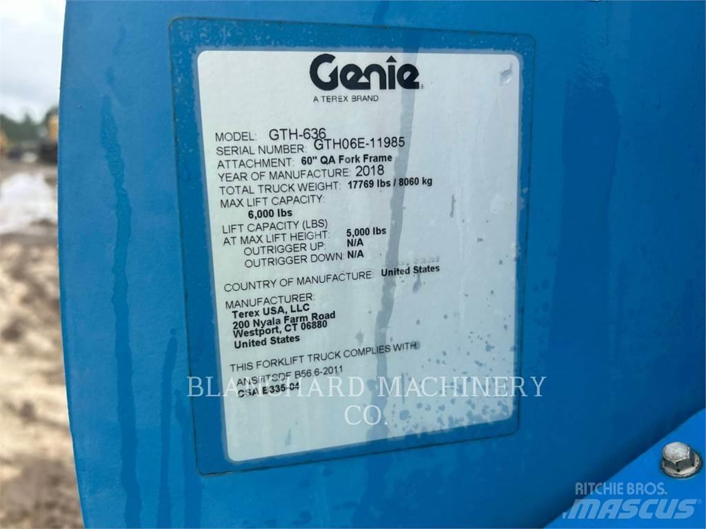 Genie GTH-636 Sollevatori telescopici