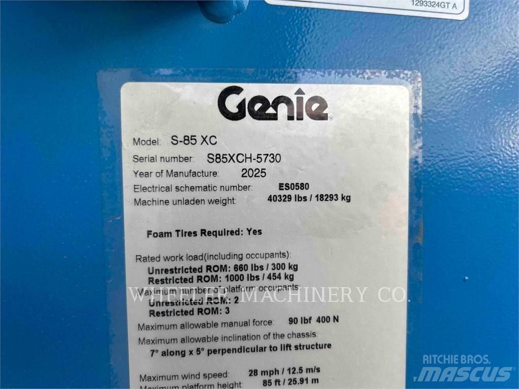Genie S85XC SP Piattaforme a braccio articolato