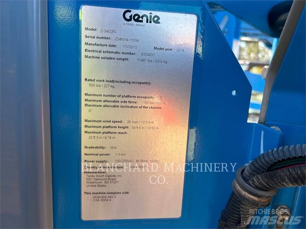 Genie Z34/22 Piattaforme a braccio articolato