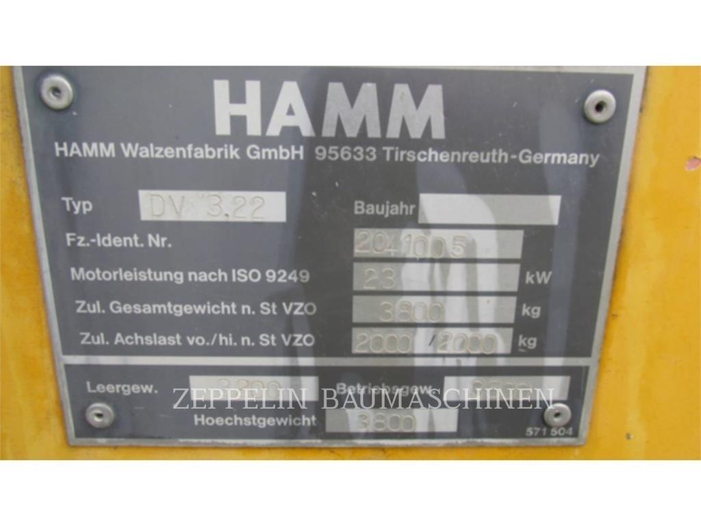Hamm DV3.22 Compattatori da suolo
