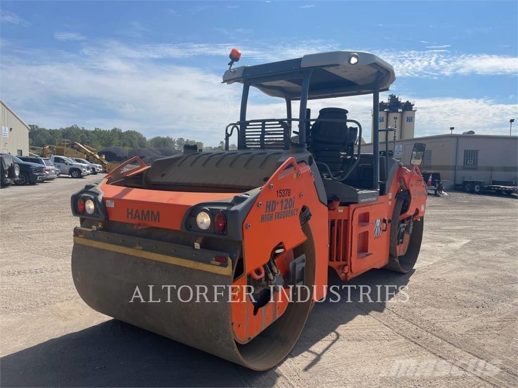 Hamm HD120IW-HF Rulli a doppio tamburo