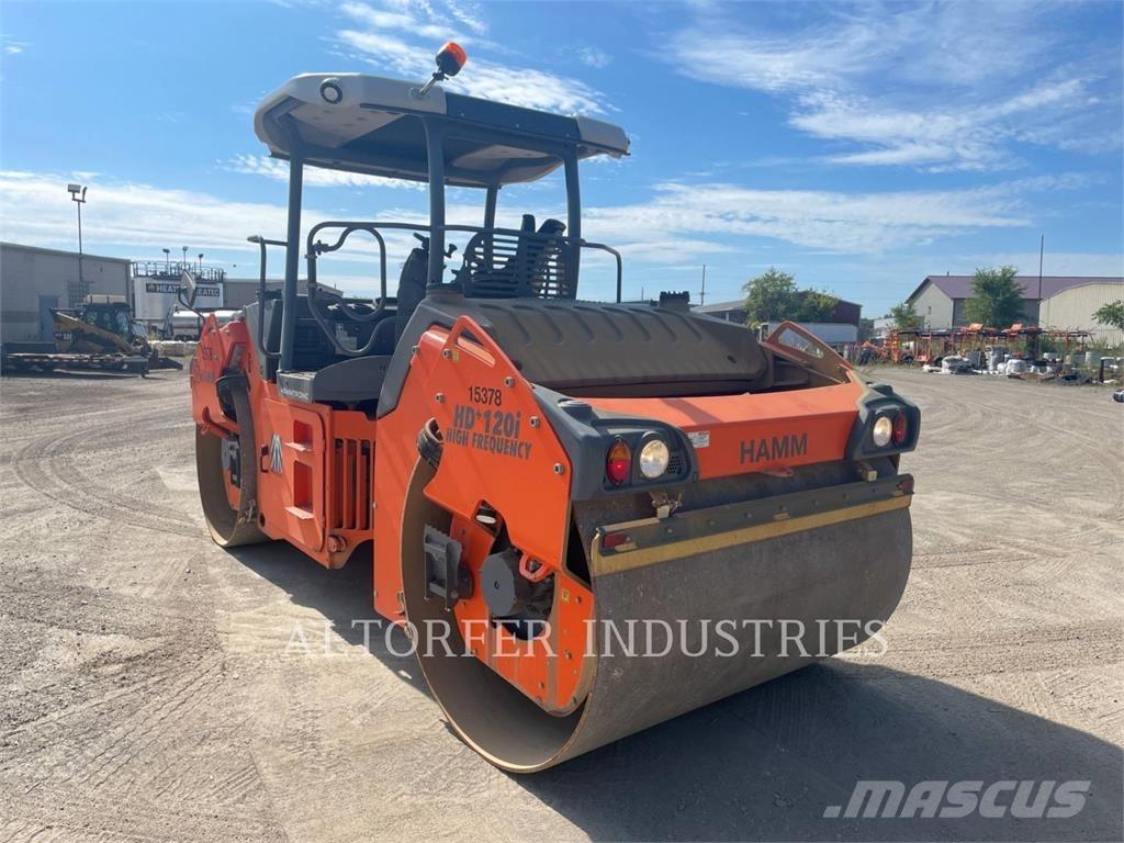 Hamm HD120IW-HF Rulli a doppio tamburo