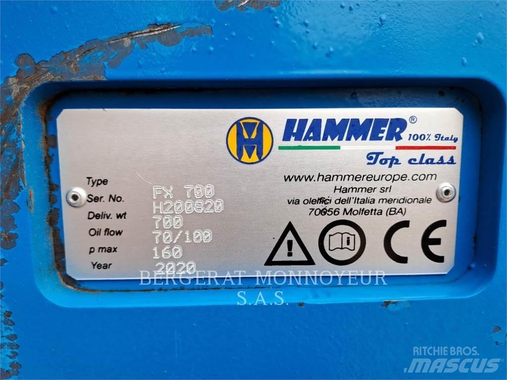 Hammer BRH.FX700.8T/14T Martelli - frantumatori