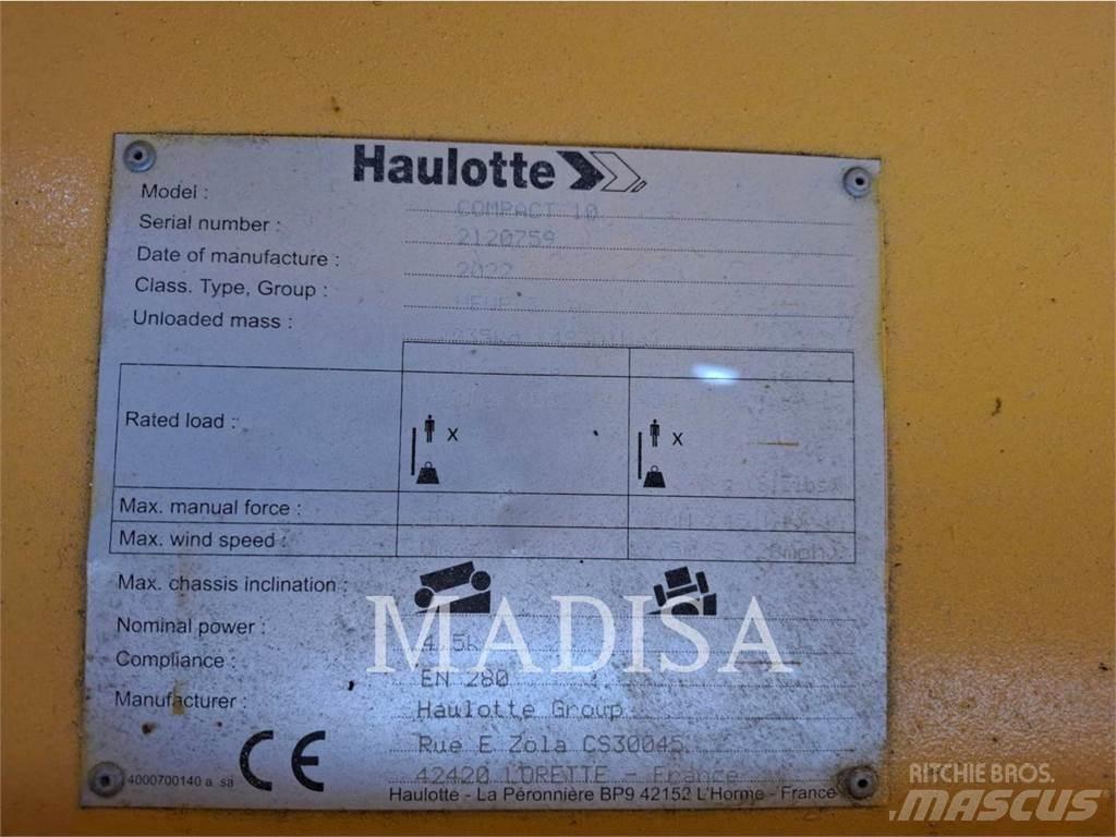 Haulotte COMPACT 10 Piattaforme a pantografo
