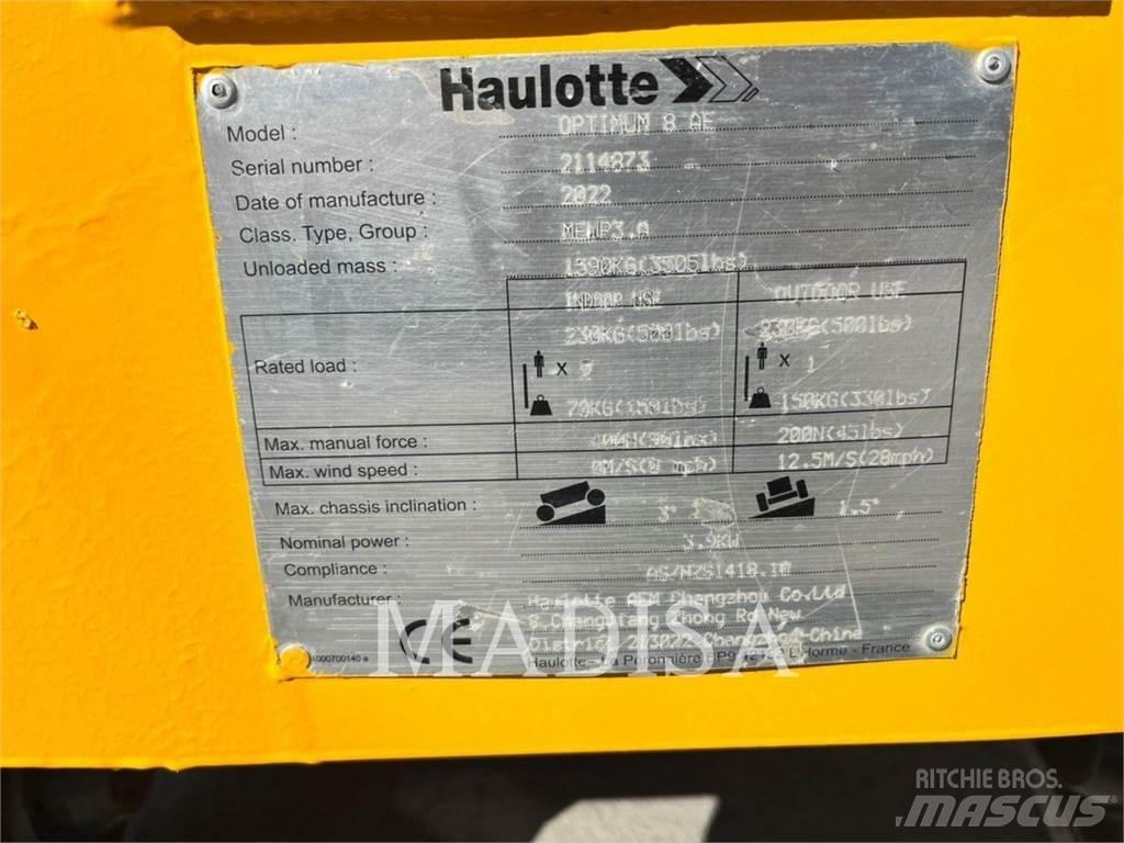 Haulotte OPTIMUM 8 Piattaforme a pantografo