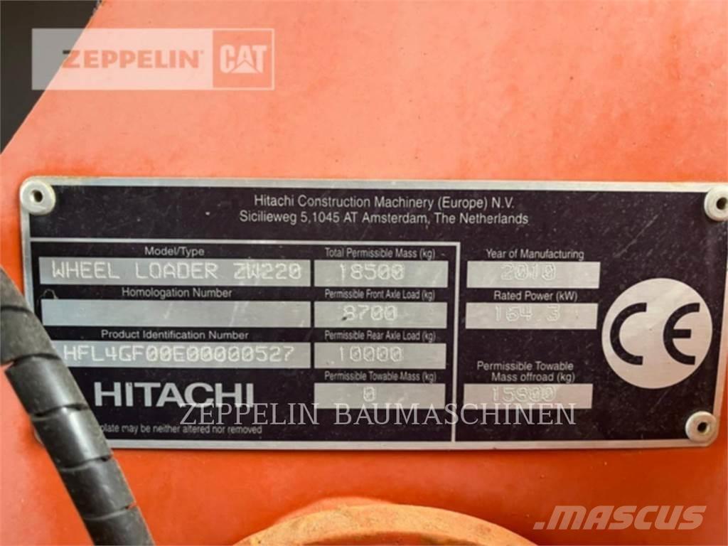 Hitachi ZW220 Pale gommate