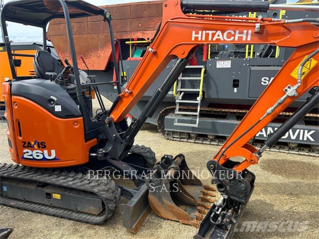 Hitachi ZX26U-6 Escavatori cingolati