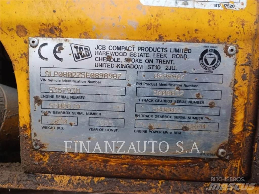 JCB 8027 Escavatori cingolati