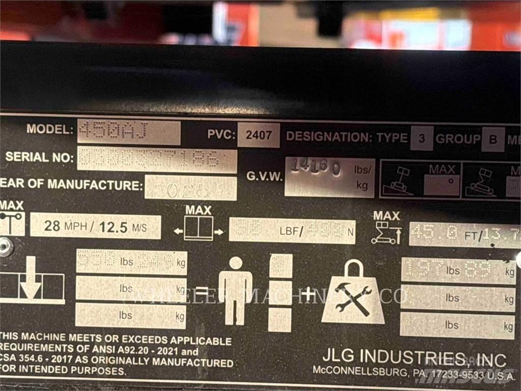 JLG 450AJ Piattaforme a braccio articolato